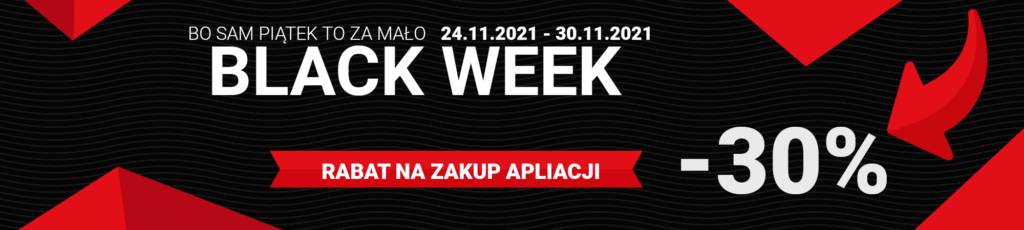 Black Week -30% Warsztat24